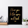 Personalised Quote Print To Canvas, thumbnail 1 of 11
