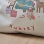 Personalised Pink Christmas Cream Sack, thumbnail 2 of 4