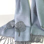 Cashmere Tree Of Life Scarf, thumbnail 6 of 11