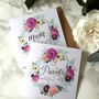To My Mum And Dad | Parents | Mum Floral Wedding Card, thumbnail 3 of 4