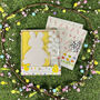 Easter Bunny Card Making Kit, thumbnail 3 of 3