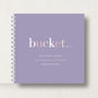 Personalised 'Bucket' List Memory Book Or Album, thumbnail 8 of 11