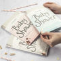 Baby Shower Guest Book Personalised Paperback, thumbnail 1 of 6