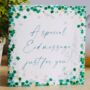 Record Your Own Eid Message Greeting Card Green, thumbnail 1 of 5