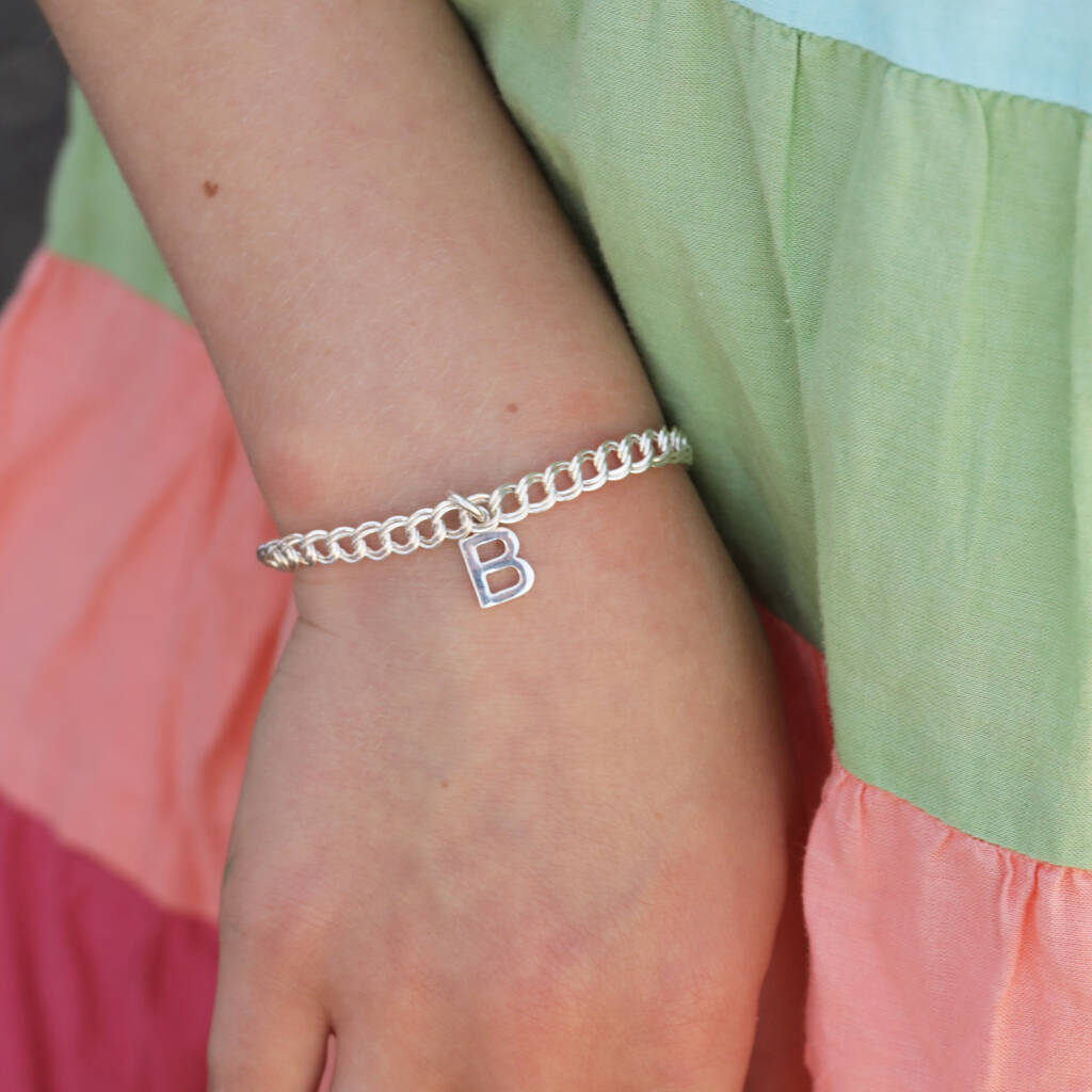 Making It INITIAL - silver - S - Paparazzi bracelet – JewelryBlingThing
