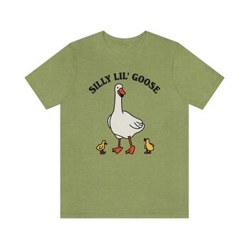 'Silly Lil Goose' Cute Cottagecore Tee, 5 of 9