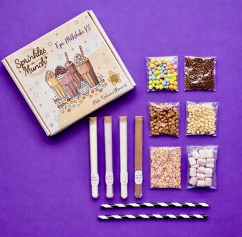 Personalised Epic Milkshake Gift Kit Letterbox Size, 9 of 11