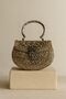 Amritsar Antique Handcrafted Kundan Clutch Bag, thumbnail 1 of 9