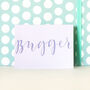 Mini Bugger Greetings Card, thumbnail 3 of 4
