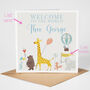 Custom New Baby Boy Card, thumbnail 2 of 4