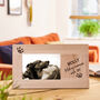 Personalised Pet Wooden Photo Frame, thumbnail 1 of 1