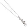 Crystal Seahorse Sterling Silver Necklace, thumbnail 1 of 4