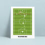 Personalised Offside Rule Wall Print, thumbnail 2 of 7