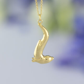 Otter Pendant With Optional Personalisation, 6 of 12