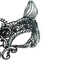 Feline Masquerade Mask, thumbnail 5 of 5