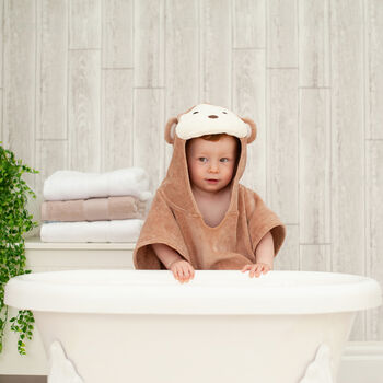 Personalised Cheeky Monkey Children Poncho Towel, 7 of 10