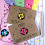 Personalised Donut Mother's Day Card, Card For Mum, thumbnail 1 of 8