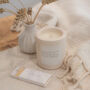 Vetiver And Agarwood Concrete Candle Soy Wax, thumbnail 3 of 3