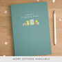 Personalised A5 Cloth Bound Baby Journal, thumbnail 1 of 8