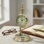 Personalised 50th Birthday Rotating Balance Desk Clock For Dad – Father's Day Gift, thumbnail 4 of 12
