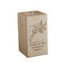 Personalised Floral Bouquet Wooden Tealight Holder, thumbnail 4 of 4