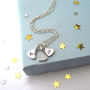 Personalised Mini Initial Heart Necklace, thumbnail 3 of 12