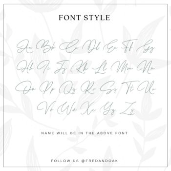 Personalised Floral Name Plaque | Wooden Nursery Name Sign, 7 of 7