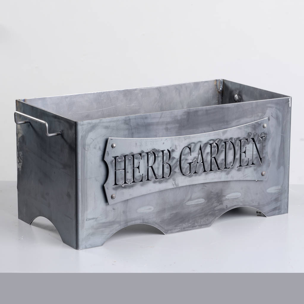 Personalised Herb Garden Planter By EdgeInspired