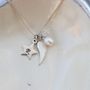 Personalised Angel Wing And Star Charm Necklace, thumbnail 6 of 12
