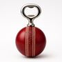 Personalised Cricket Ball Bottle Opener, Full Size Ball, thumbnail 9 of 10