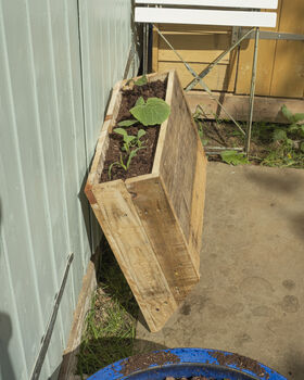 Outdoor Wooden Side Vegetable Planter Add On, 3 of 4