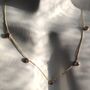 Five Diamond Station Necklace, thumbnail 2 of 8