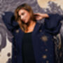 Cosmos Embroidered Short Kimono, thumbnail 3 of 7