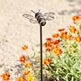 Recycled Metal Bee Garden Stake, thumbnail 6 of 10