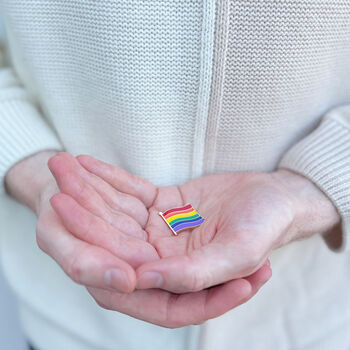 Pride Pin Rainbow Flag Badge Lgbtq+, 4 of 4