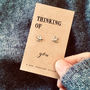 Thinking Of You Silver Swallow Earrings, thumbnail 1 of 2