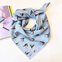 May 'Lily Of The Valley' Birth Flower Square Scarf, thumbnail 4 of 12