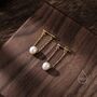 Sterling Silver Baroque Pearl Ear Jacket, thumbnail 3 of 10