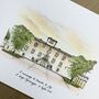 Personalised Watercolour Wedding Illustration, thumbnail 6 of 7