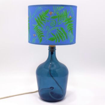 Recycled Glass Bottle Lamp | 36cm | Seven Colours, 11 of 12