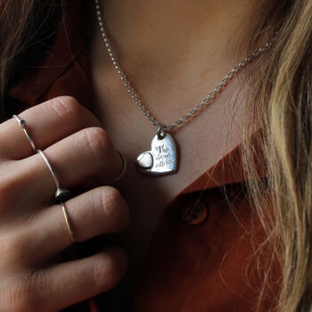 Secret Chamber Heart Ashes Necklace, 5 of 6