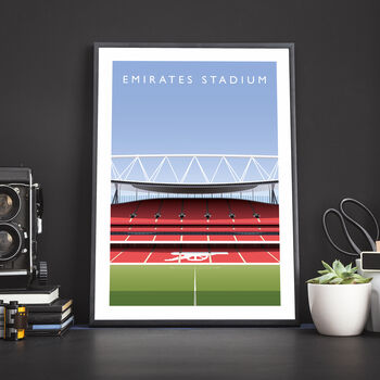 Arsenal Fc Emirates Stadium East Stand Poster By Matthew J I Wood ...