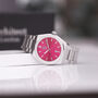 Personalised Wave Watch In Pink, thumbnail 3 of 5