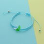 Personalised Macrame Tulip Flower Bracelet, thumbnail 4 of 9