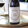 Personalised 'Vintage' Father's Day Bottle Of Wine, thumbnail 2 of 2