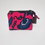 Mini Zip Pouch Coin Purse | Omolara Print, thumbnail 7 of 7