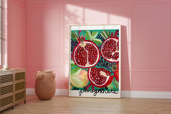 Pomegranate Kitchen Print, 3 of 11