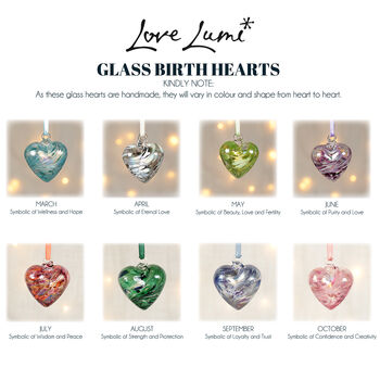 40th Birthday Diamante Champagne Flute With Birthstone Heart Gift Set, 9 of 9