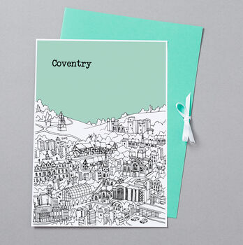 Personalised Coventry Print, 9 of 9