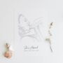 Personalised Mother And Baby Portrait Line Drawing, thumbnail 2 of 5